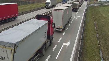Utrudnienia na autostradzie A4 pod Wrocławiem. Zablokowany pas ruchu
