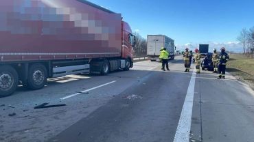 Wrocław: Wypadek na autostradzie A4. Kilkanaście kilometrów korka