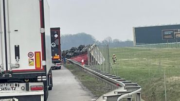 Wypadek na A4. Droga w stronę Wrocławia była zablokowana
