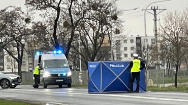 Śmiertelny wypadek pod Wrocławiem. Sprawca uciekł. Trwa policyjna obława