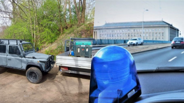Wrocław: 12-latek ulicami miasta uciekał przed policją skradzioną półciężarówką