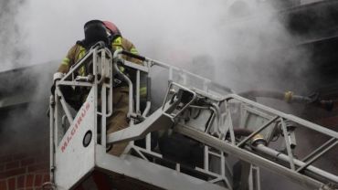 Wrocław: Pożar w mieszkaniu na Przedmieściu Oławskim. Zapaliła się pralka