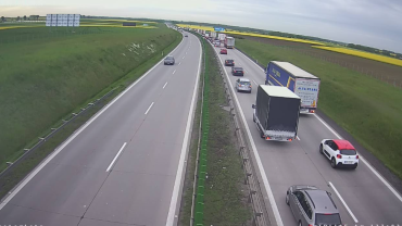 Zakorkowana autostrada do Wrocławia
