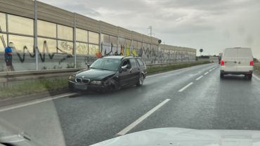 Wypadek na Wschodniej Obwodnicy Wrocławia. Kobieta w ciąży trafiła do szpitala