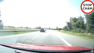 Kierowca nagrał wyścigi BMW na autostradzie A4 do Wrocławia [WIDEO]