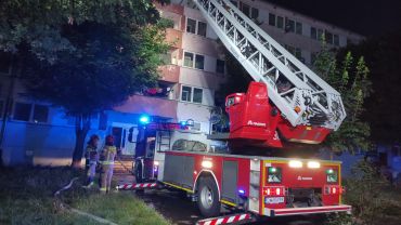 Wrocław: Pożar na Brochowie. Zginął człowiek
