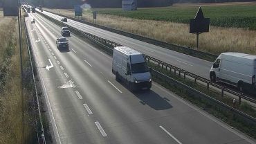 Wrocław: Autostradą A4 spacerował człowiek. Interweniowały służby