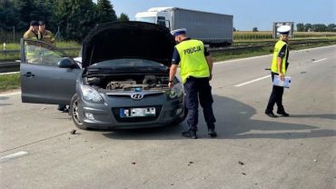 Wypadek na autostradzie A4. Oba pasy do Wrocławia zablokowane