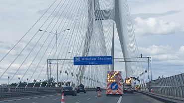 Wrocław: Ograniczenia prędkości na AOW. Most Rędziński w naprawie!