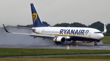 Ryanair miał kłopot z lądowaniem we Wrocławiu. 