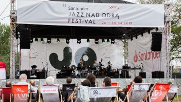 Strefa plenerowa na festiwalu Santander Jazz nad Odrą
