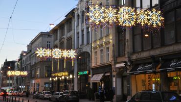 Wrocławska iluminacja świąteczna już świeci