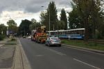 Tramwaj zderzył się z autokarem na Kwidzyńskiej. Ranny motorniczy [ZDJĘCIA], 