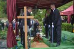 Tłumy pożegnały Adama Wójcika na cmentarzu Grabiszyńskim [ZDJĘCIA], 