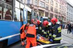 Zderzenie tramwajów w centrum Wrocławia. Są ranni [ZDJĘCIA], 