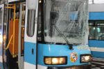 MPK wyjaśnia okoliczności wtorkowego zderzenia tramwajów [OFICJALNY KOMUNIKAT], mh