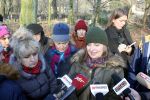 Trwa wycinka drzew w Parku Grabiszyńskim. Wrocławianie protestują [WIDEO, ZDJĘCIA], 