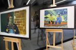 Wrocławskie obrazy z „Twojego Vincenta” wystawione w przejściu Świdnickim [ZDJĘCIA], 