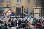 Protest przed pałacem wrocławskiego arcybiskupa [ZDJĘCIA], 