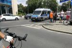 Wypadek przy Dworcu Świebodzkim. Motocykl wpadł w grupę pieszych [ZDJĘCIA], Wojciech Nekanda Trepka