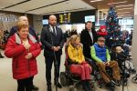 Niepełnosprawni mogą już komfortowo podróżować między PKS-em i lotniskiem, 
