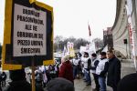 Wrocław: „Solidarność” protestowała pod urzędem wojewódzkim [ZDJĘCIA], Magda Pasiewicz