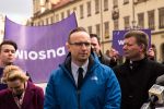 Wrocław: Biedroń i jego partner przedstawili kandydatki i kandydatów do europarlamentu [ZDJĘCIA], 