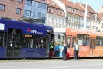 W centrum Wrocławia złamał się pantograf w tramwaju [ZDJĘCIA], 