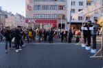 Szubienice na Świdnickiej. Szokujący happening tuż przy Jarmarku Bożonarodzeniowym [ZDJĘCIA], Katarzyna Sałata/XR Wrocław