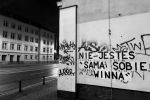 Przeciwko przemocy wobec kobiet. Wrocławskie plakaciary w akcji [ZDJĘCIA], Plakaciary przeciwko przemocy wobec kobiet