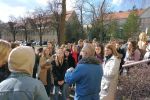 Uczelnie odwołały zajęcia, a na uniwesytet przybyły tłumy studentów [ZDJĘCIA], Michał Mielnik