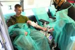 Podchorążowie z Wrocławia oddają krew. 50 litrów w 3 dni! [ZDJĘCIA], GMiD AWL
