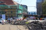Centrum Wrocławia zakorkowane jak dawniej. Zaczęło się od objazdu [ZDJĘCIA], Jakub Jurek