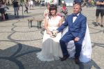 Chrześcijański ślub na placu Solnym i wesele w rytmie rapu [ZDJĘCIA], Andrzej Borek