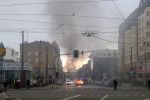 Wrocław: pożar samochodu na skrzyżowaniu w centrum, Czytelnik