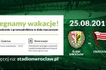 Ostatnie wakacyjne zwiedzanie Stadionu Wrocław, Materiały Prasowe