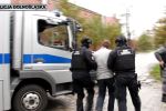 Wrocław: pozorowany wypadek ciężarówki przewożącej więźnia [WIDEO], Dolnośląska Policja