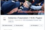 Solidarni z Frasyniukiem i narodowcy zaplanowali pikietę w tym samym miejscu. Dojdzie do konfrontacji?, facebook.com