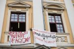 Protest studentów Uniwersytetu Wrocławskiego. Zbierają się na placu Nankiera, Magda Pasiewicz
