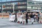 Obrońcy praw zwierząt protestowali przeciwko ich długodystansowemu transportowi [ZDJĘCIA], Magda Pasiewicz