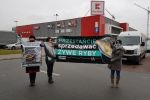 Wrocław: protesty przeciwko sprzedaży żywych karpi [ZDJĘCIA], mat. prasowe