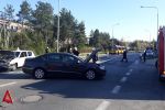 Kolizja dwóch samochodów na Kozanowie. Autobusy kursowały objazdem [ZDJĘCIA], mih