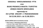 W wakacje za darmo będzie można zwiedzić Wrocław z przewodnikiem, mat. organizaotra