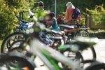 Do niektórych szkół i przedszkoli 100% dzieci przyjeżdża na rowerze albo hulajnogą, mat. UM Wrocławia