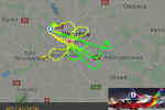 Samolot „papuga” znów krąży nad Wrocławiem, Flight radar