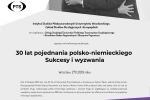 Wrocław: konferencja z okazji 30-lecia pojednania polsko-niemieckiego, mat. prasowe