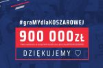 KFC Gwardia Wrocław podsumowuje akcję #graMYdlaKOSZAROWEJ, materiały prasowe