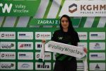Aleksandra Gancarz przedłużyła umowę z #VolleyWrocław, materiały prasowe