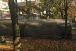 Wojsko rozkłada namioty przed szpitalem na Brochowie [ZDJĘCIA], UMWD