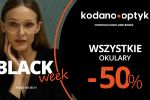 Black Week w KODANO Optyk! Wszystkie okulary 50% taniej!, 